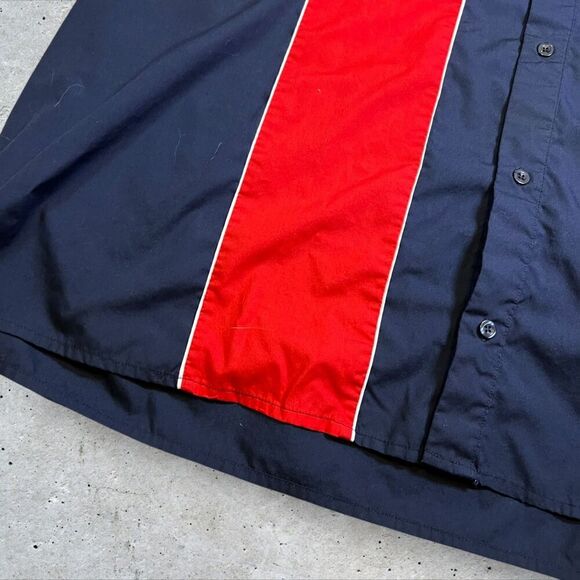 Du Pont Motorsport Button Up Shirt Embroidered Gordon Mechanic Moto - Picture 2 of 8